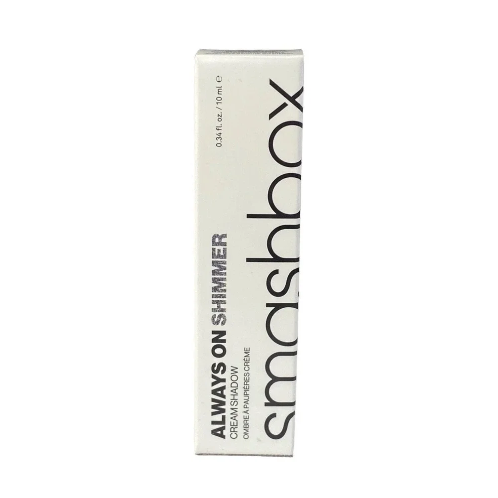 Smashbox Always On Shimmer Cream‎ Shadow Charcoal Shimmer Non-creasing 24 Hr NIB